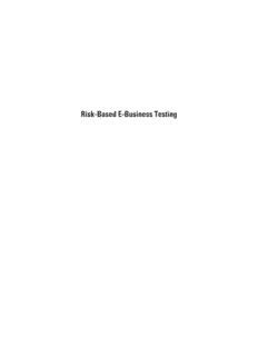 risk based e business testing artech house computing library Epub