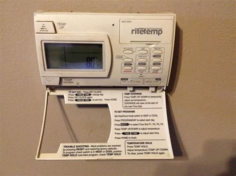ritetemp programmable thermostat user manual Reader