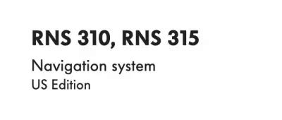 rns 315 user guide Doc