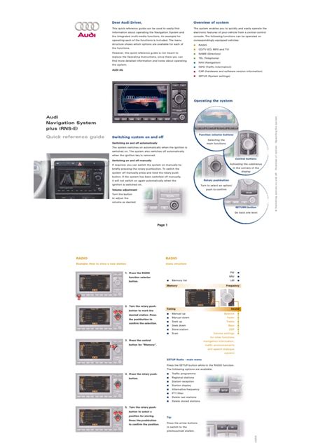 rns e reference guide Reader