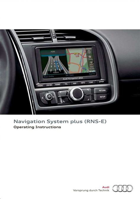 rns navigation system manual PDF