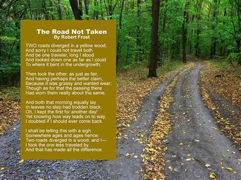 road not taken analysis paper Epub