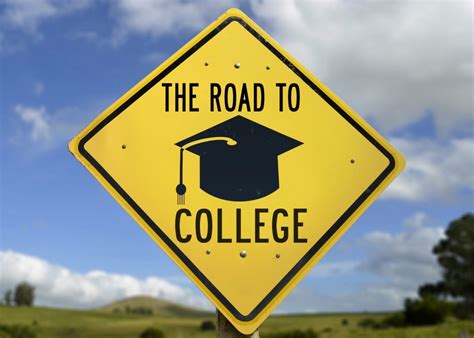 road to college