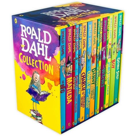 roald dahl collection 15 paperback book boxed set Doc