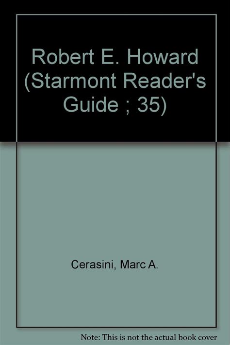 robert e howard starmont readers guide 35 Kindle Editon