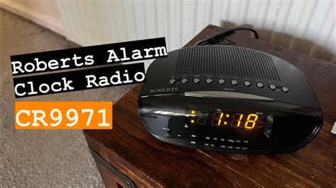 roberts cr9971 clock radio instructions PDF