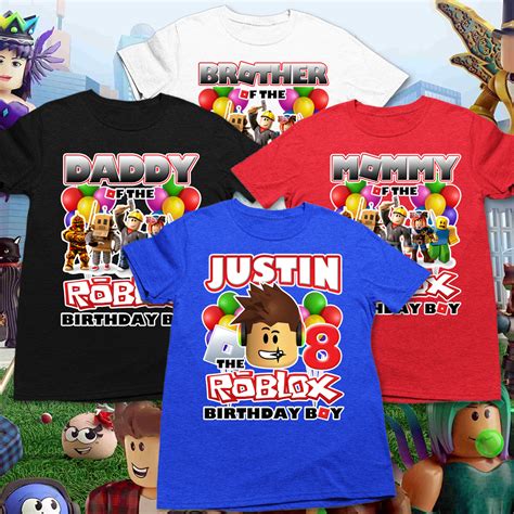 roblox birthday shirt