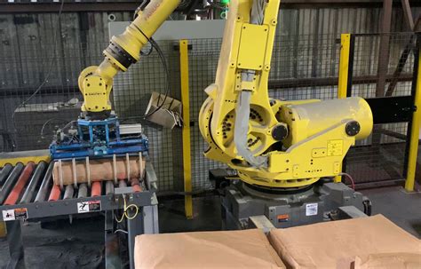 robotic palletizer and bagger