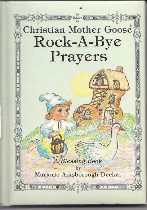 rock a bye prayers christian mother goose Epub