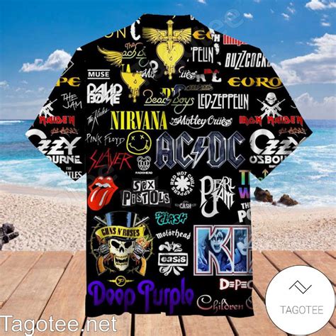 rock and roll band shirts