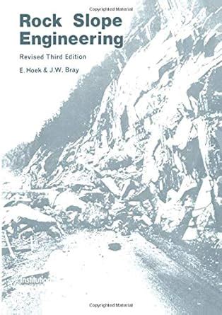 rock slope engineering third edition Reader