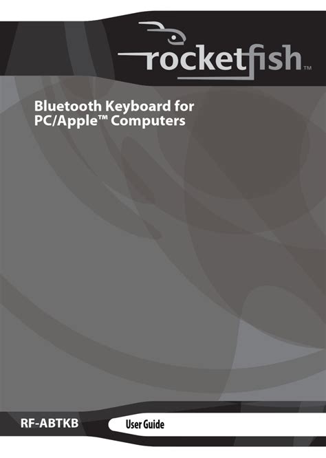 rocketfish rf abtkb keyboards owners manual Doc