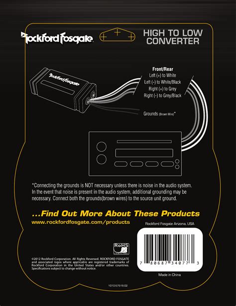 rockford fosgate receiver owners manual PDF