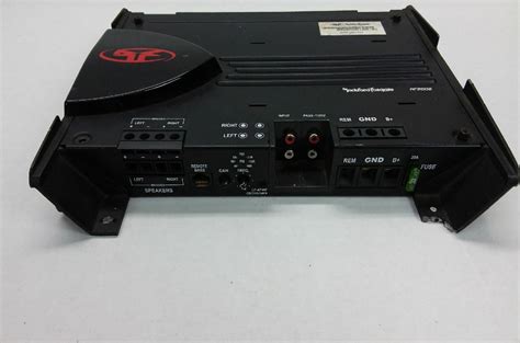 rockford fosgate rf2002 car amplifiers owners manual Reader