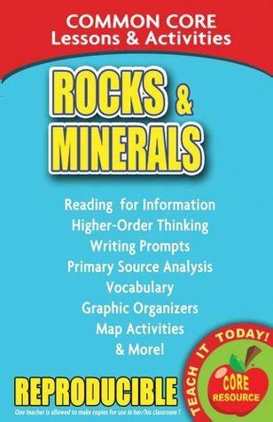 rocks and minerals common core lessons and activities Kindle Editon