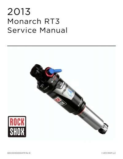 rockshox monarch user manual Kindle Editon