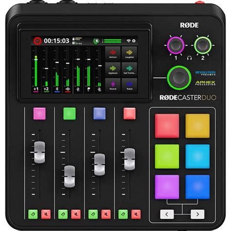 rodecaster duo monitoring sound quality