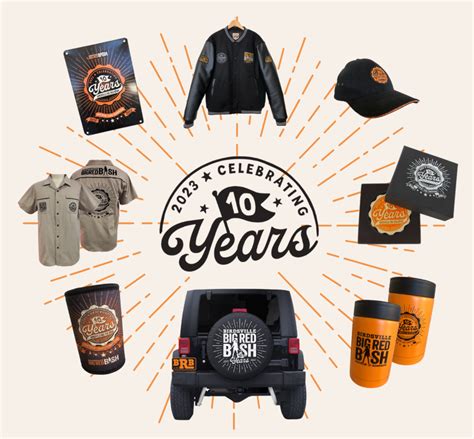 rodeo 10 year anniversary merch