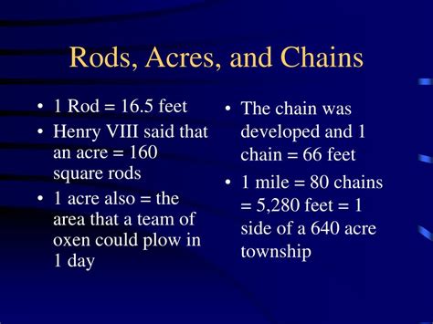 rods to acres