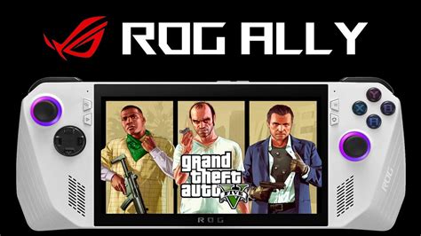 rog ally gta 5 with controller