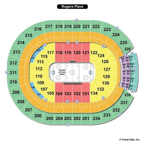 Rogers Place Edmonton Seating Chart