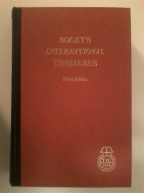 rogets international thesaurus 3rd ed Epub