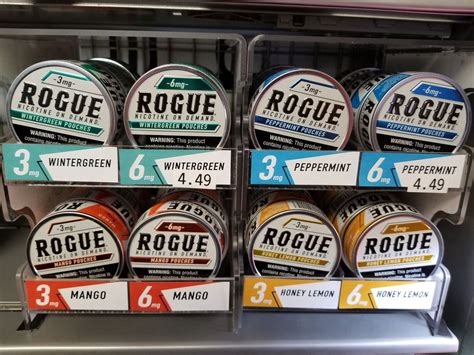 rogue nicotine pouches health risks