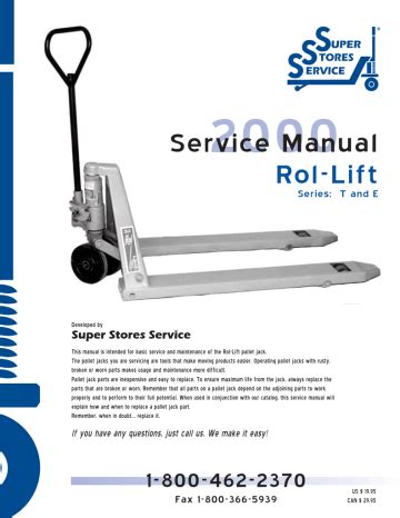 rol lift service manual pdf Epub