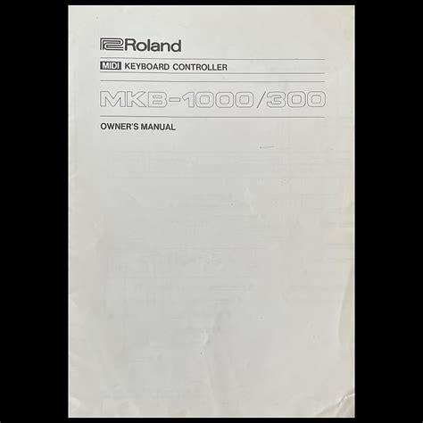 roland m 1000 owners manual Reader