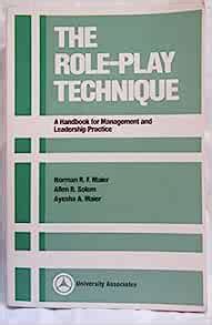 role play technique handbook for management and leadership practice PDF