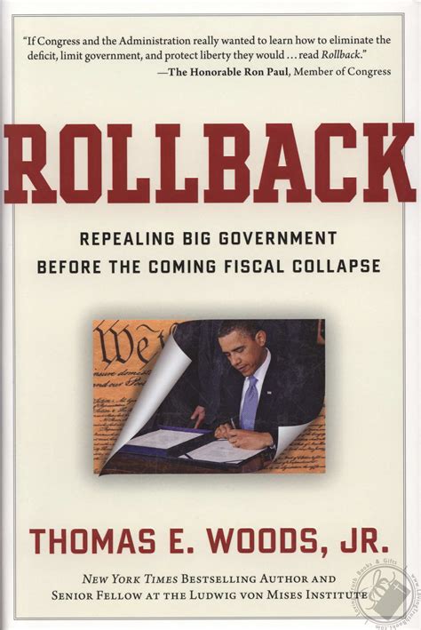 rollback repealing big government before the coming fiscal collapse Reader