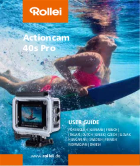 rollei camcorders owners manual PDF