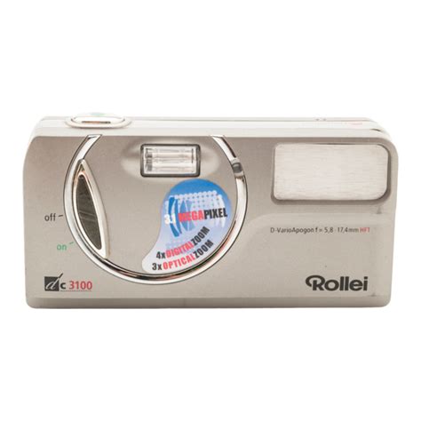 rollei digital camera manuals PDF