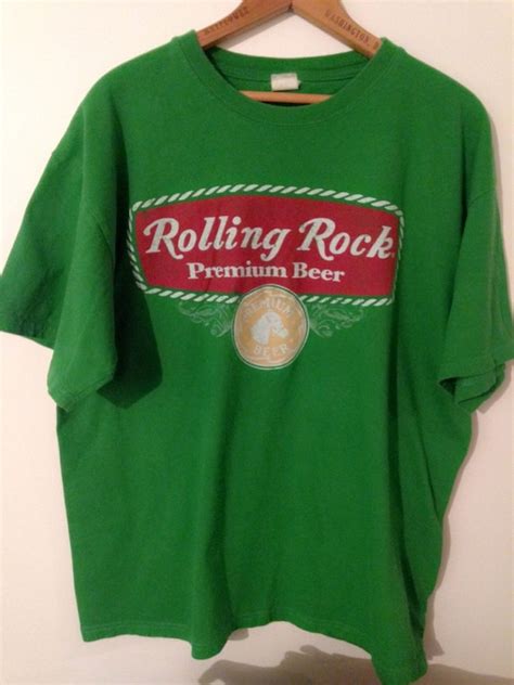 rolling rock beer t shirt