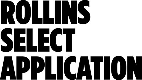 rollins application status