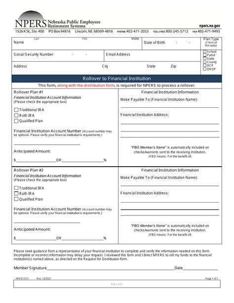 rollover from guideline financial institution