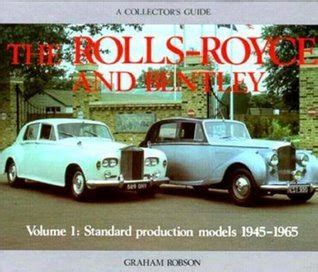rolls royce and bentley collectors guide r309ae PDF