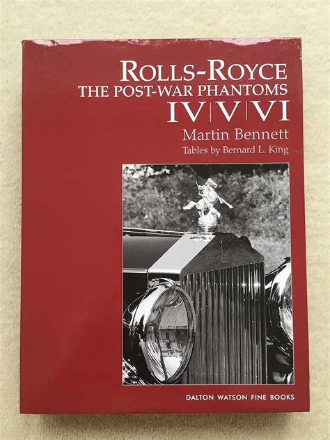 rolls royce the post war phantoms iv v vi Kindle Editon