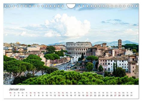 rom wandkalender hauptstadt beeindruckenden monatskalender Kindle Editon