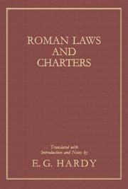 roman laws and charters roman laws and charters PDF