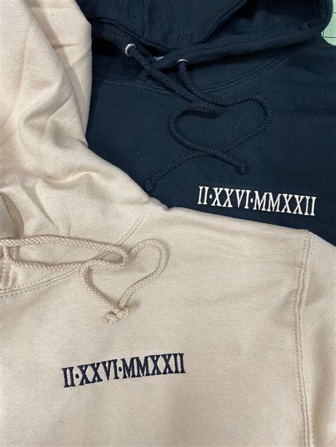 roman numeral sweatshirts