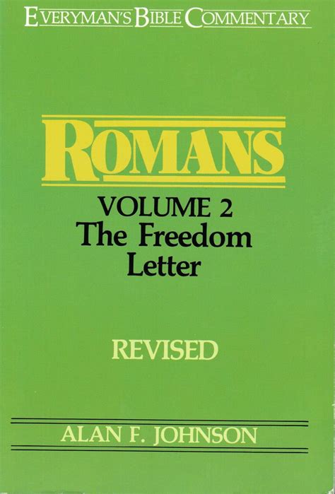 romans the freedom letter everymans bible commentary PDF