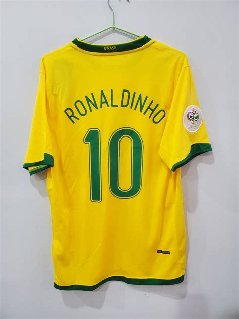 ronaldinho brazil jersey