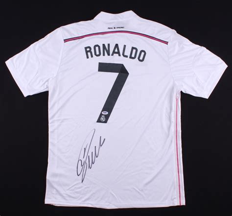 ronaldo signed jersey