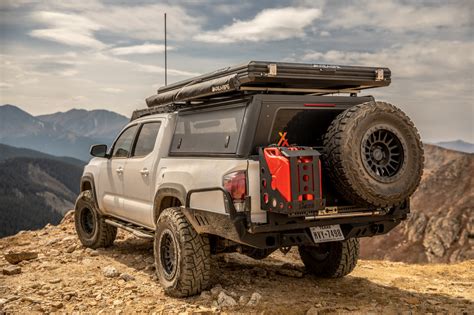 roof top tent in truck bed