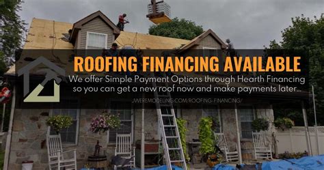 roofing contractors that finance