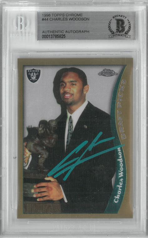 rookie how much is the charles woodson card