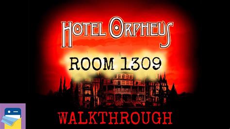 Room 1309 Walkthrough