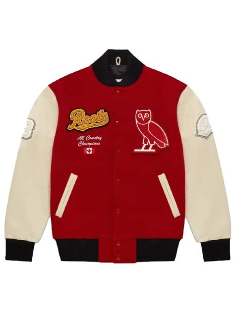 roots letterman jacket