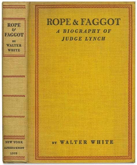 rope faggot a biography of judge lynch Reader